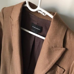 Club Monaco- Beautiful Carmel color jacket